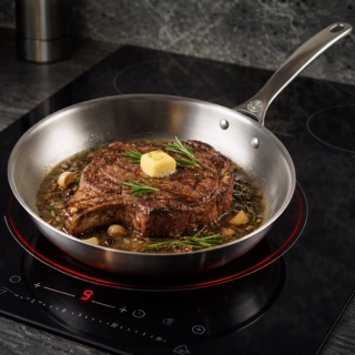 Le Creuset Tri-Ply Stainless Steel 12 Inch Fry Pan